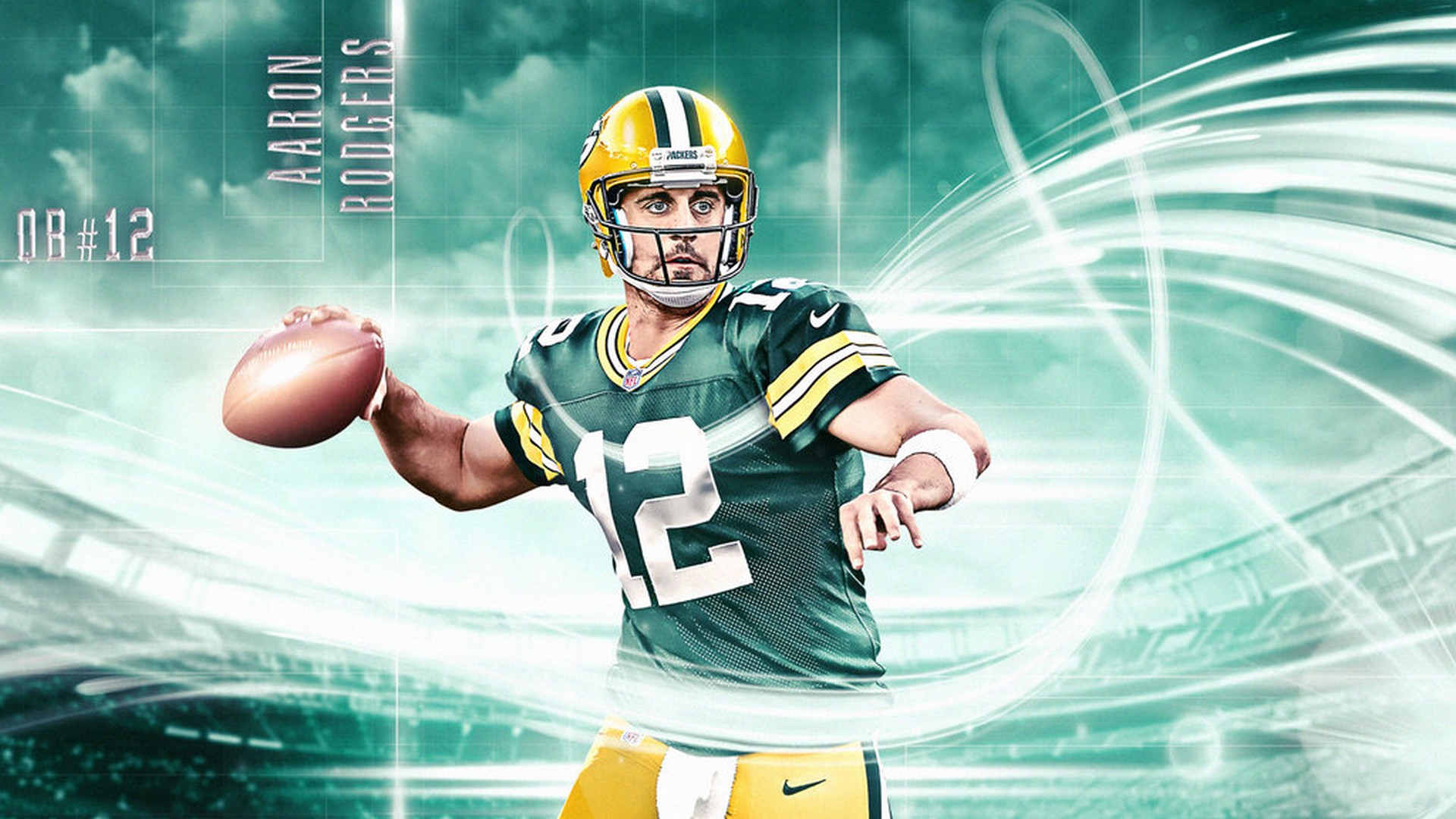 Aaron Rodgers For PC Wallpaper with high-resolution 1920x1080 pixel. You can use this wallpaper for your Mac or Windows Desktop Background, iPhone, Android or Tablet and another Smartphone device