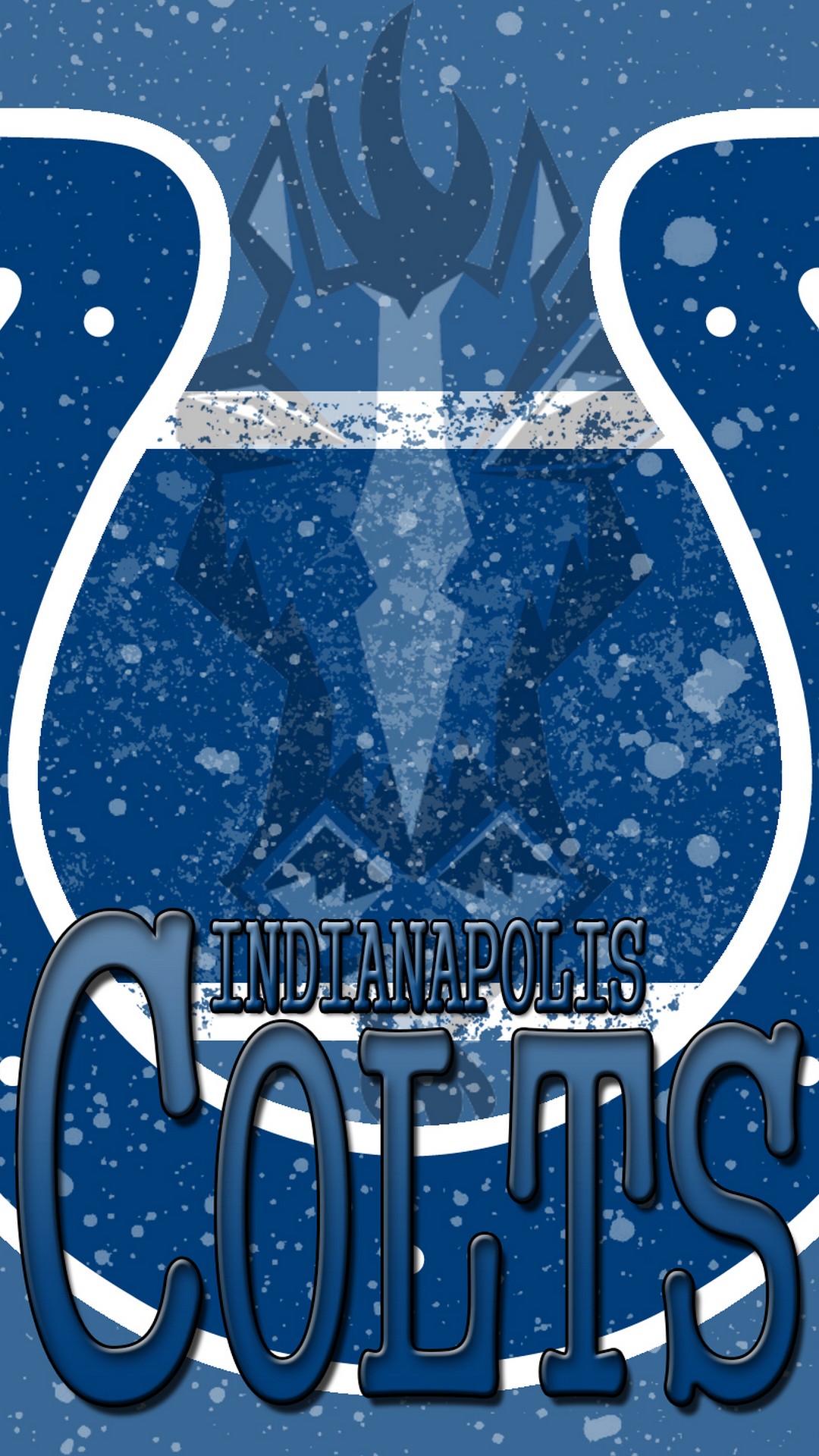 Indianapolis Colts HD Wallpaper For iPhone with high-resolution 1080x1920 pixel. You can use this wallpaper for your Mac or Windows Desktop Background, iPhone, Android or Tablet and another Smartphone device