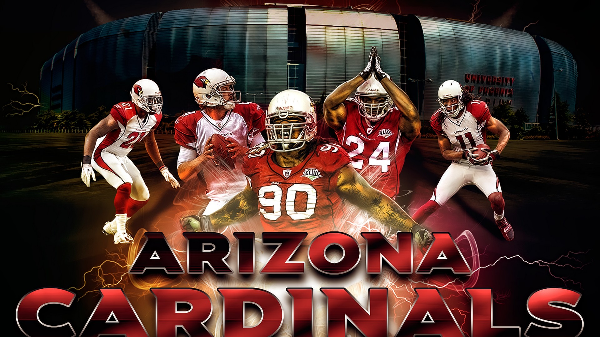 Arizona Cardinals For Desktop Wallpaper With Resolution 1920X1080
