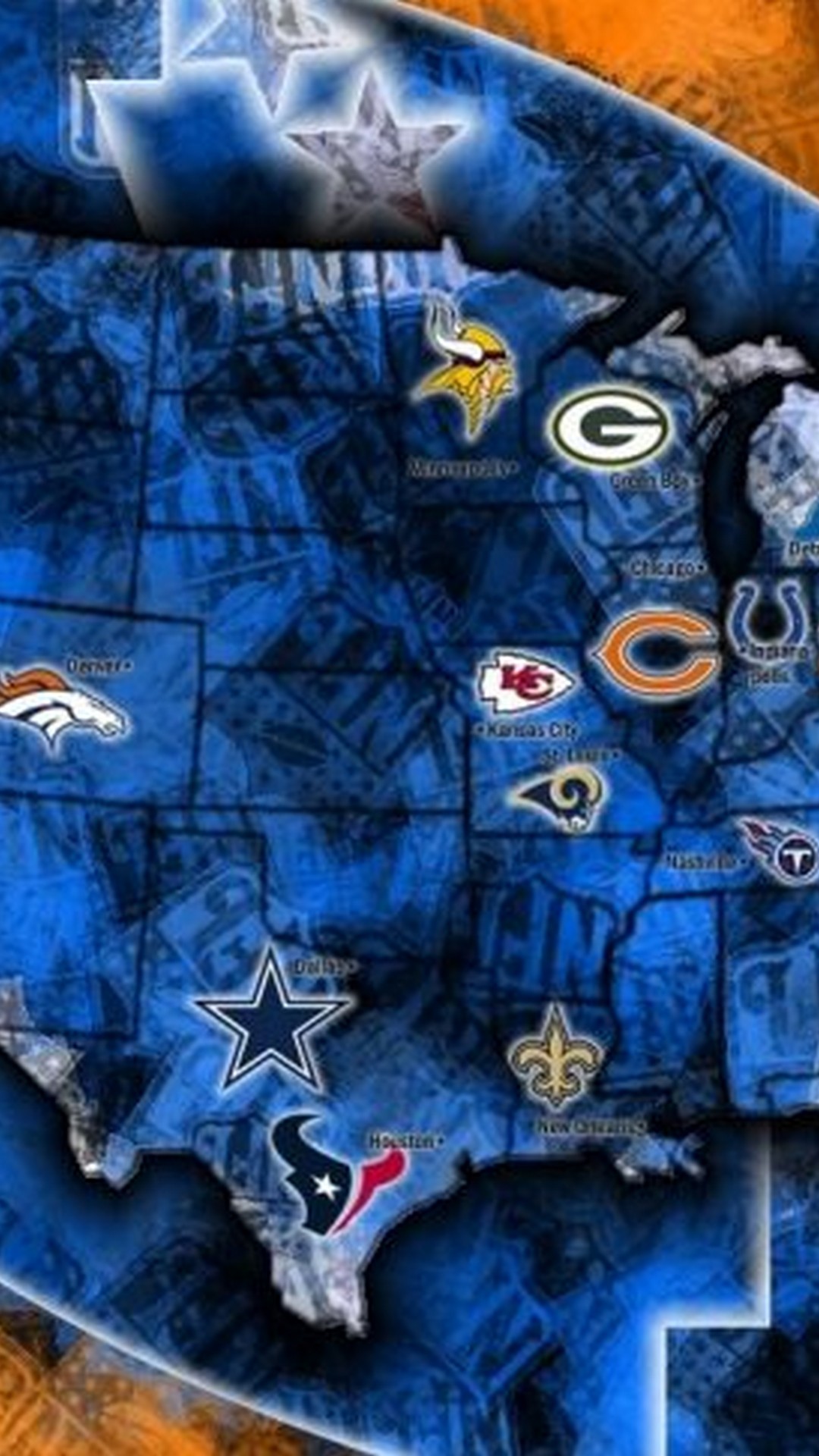 Cool NFL iPhone 7 Plus Wallpaper 1080x1920