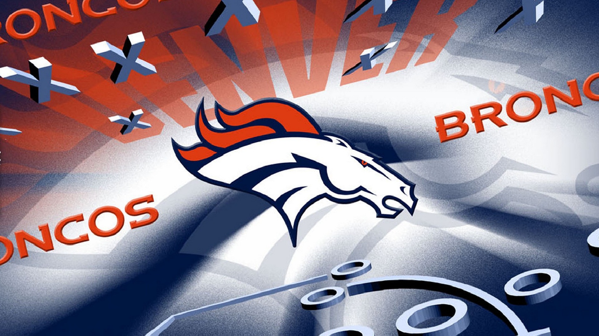 Denver Broncos For Desktop Wallpaper With Resolution 1920X1080