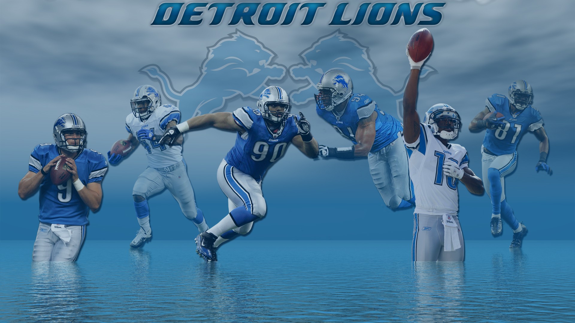 Detroit Lions For PC Wallpaper With Resolution 1920X1080