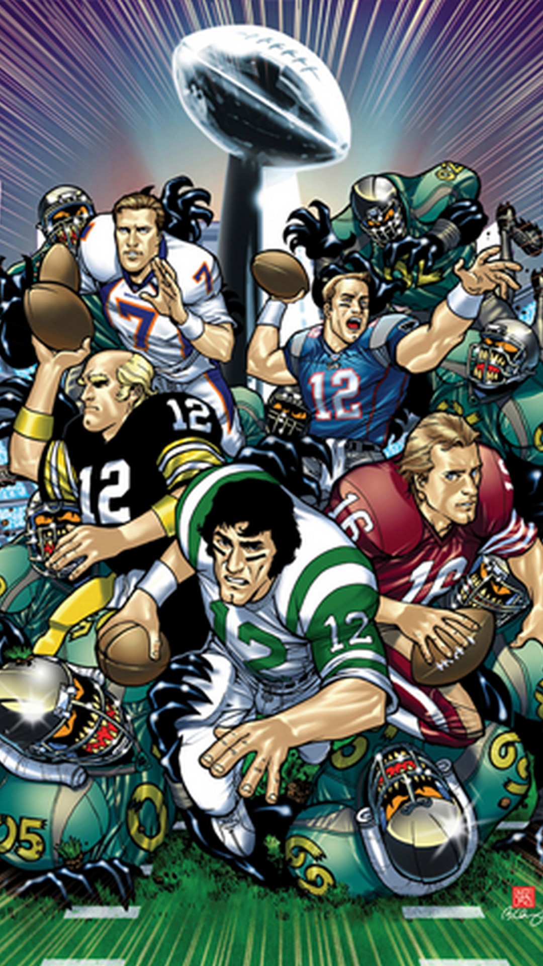 NFL iPhone 7 Wallpaper 1080x1920