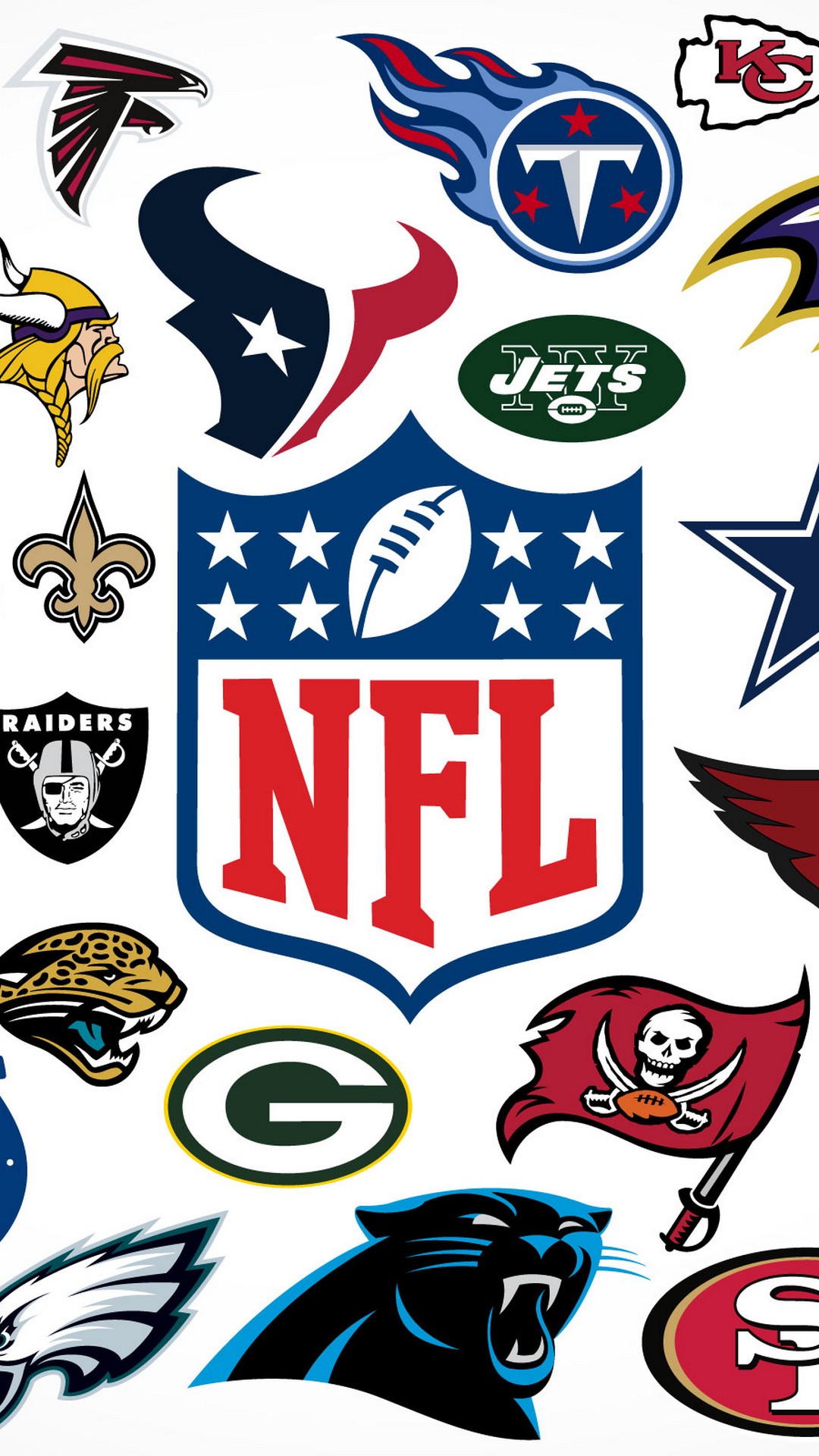 NFL iPhone X Wallpaper 1080x1920