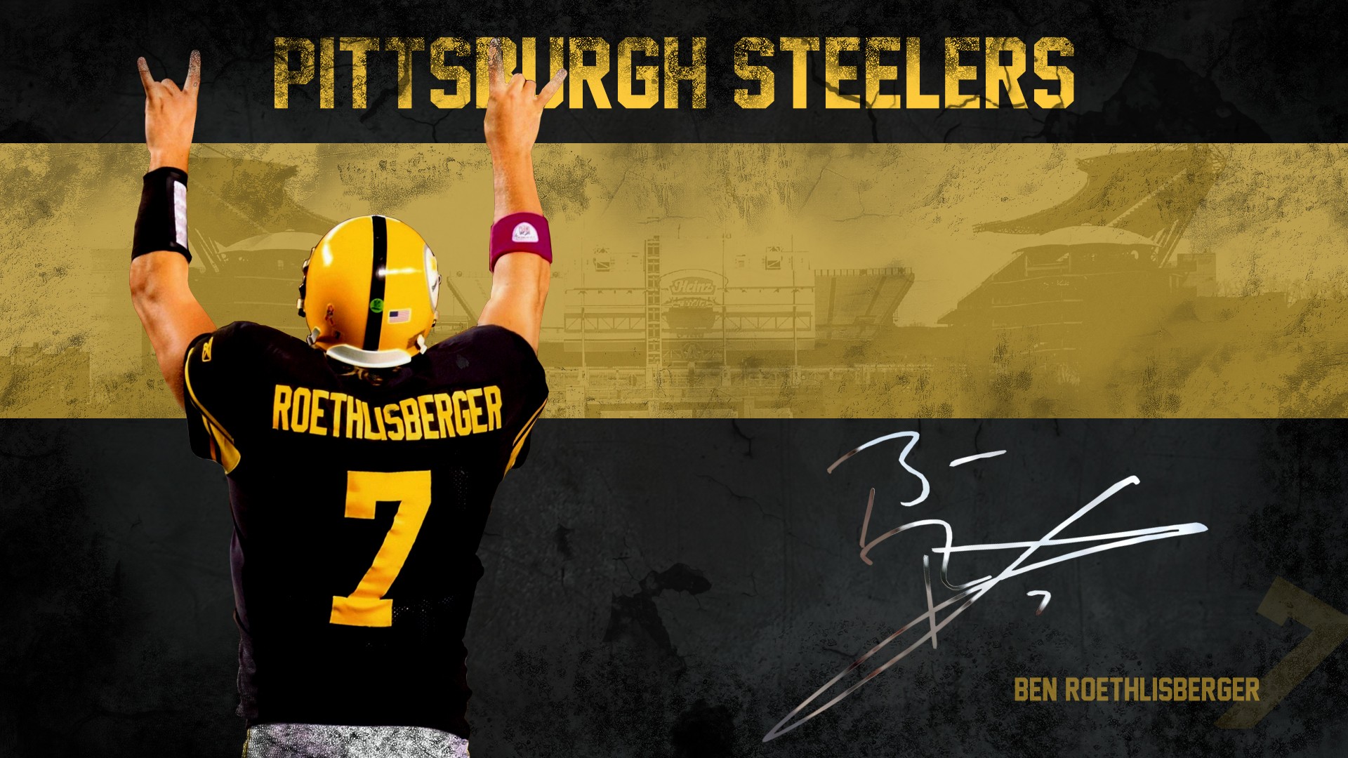 Pittsburgh Steelers Football Wallpaper HD with resolution 1920x1080 pixel. You can make this wallpaper for your Mac or Windows Desktop Background, iPhone, Android or Tablet and another Smartphone device