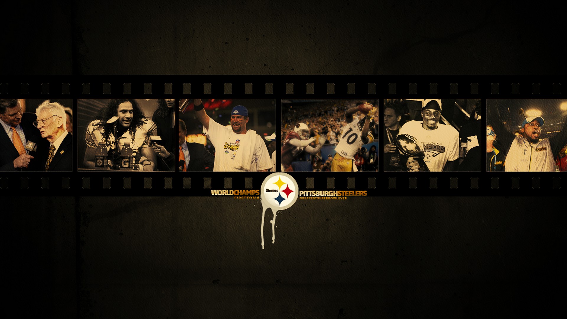 Steelers Football Wallpaper With Resolution 1920X1080 pixel. You can make this wallpaper for your Mac or Windows Desktop Background, iPhone, Android or Tablet and another Smartphone device for free