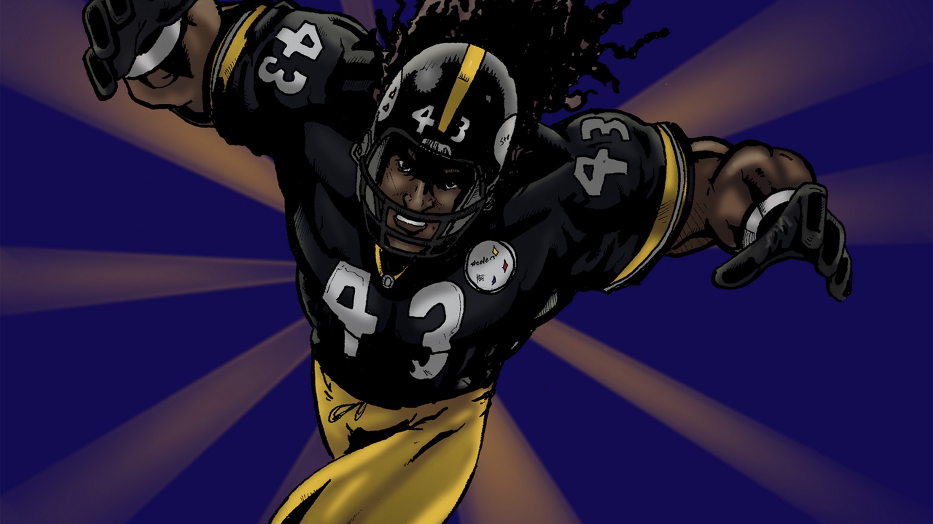Wallpapers HD Steelers Football With Resolution 1920X1080 pixel. You can make this wallpaper for your Mac or Windows Desktop Background, iPhone, Android or Tablet and another Smartphone device for free