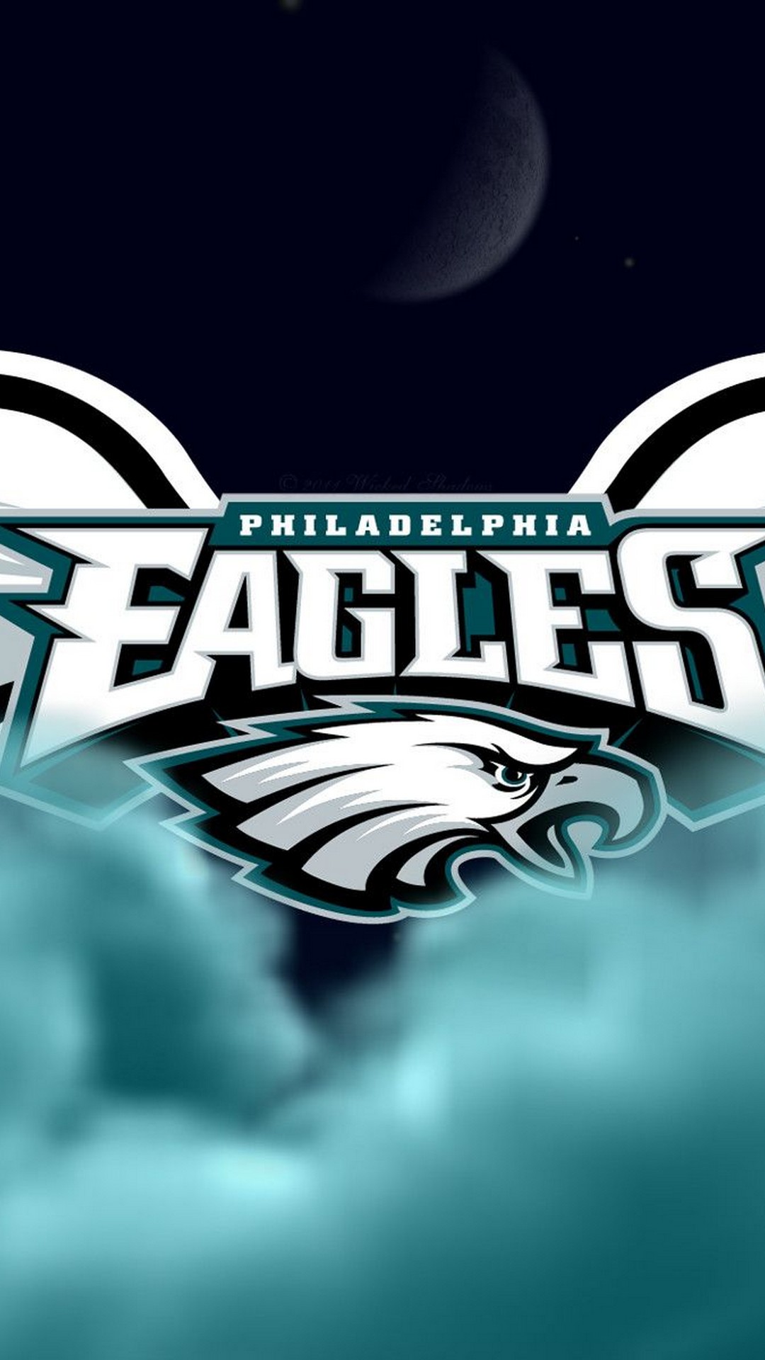 NFL Eagles iPhone X Wallpaper With Resolution 1080X1920 pixel. You can make this wallpaper for your Mac or Windows Desktop Background, iPhone, Android or Tablet and another Smartphone device for free