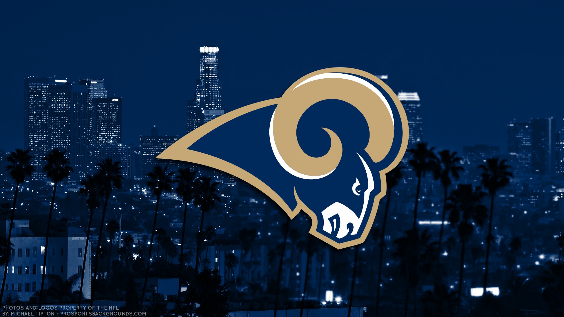 HD Desktop Wallpaper Los Angeles Rams With Resolution 1920X1080 pixel. You can make this wallpaper for your Mac or Windows Desktop Background, iPhone, Android or Tablet and another Smartphone device for free