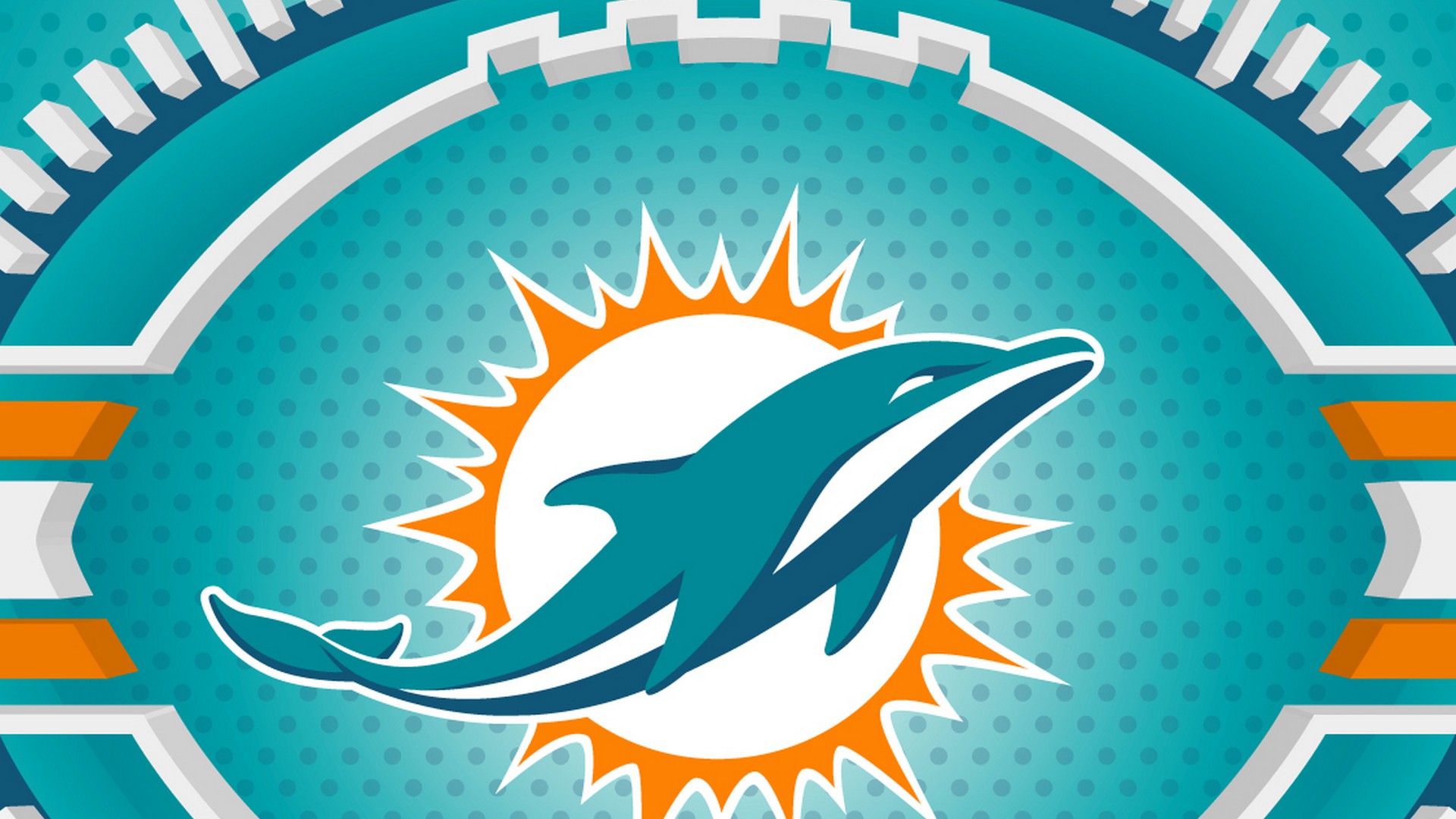 Miami Dolphins Desktop Wallpaper with resolution 1920x1080 pixel. You can make this wallpaper for your Mac or Windows Desktop Background, iPhone, Android or Tablet and another Smartphone device