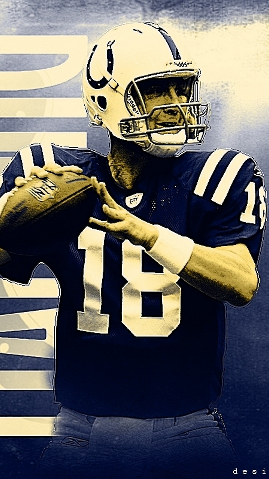 Peyton Manning Indianapolis Colts iPhone Wallpapers with high-resolution 1080x1920 pixel. You can use this wallpaper for your Mac or Windows Desktop Background, iPhone, Android or Tablet and another Smartphone device