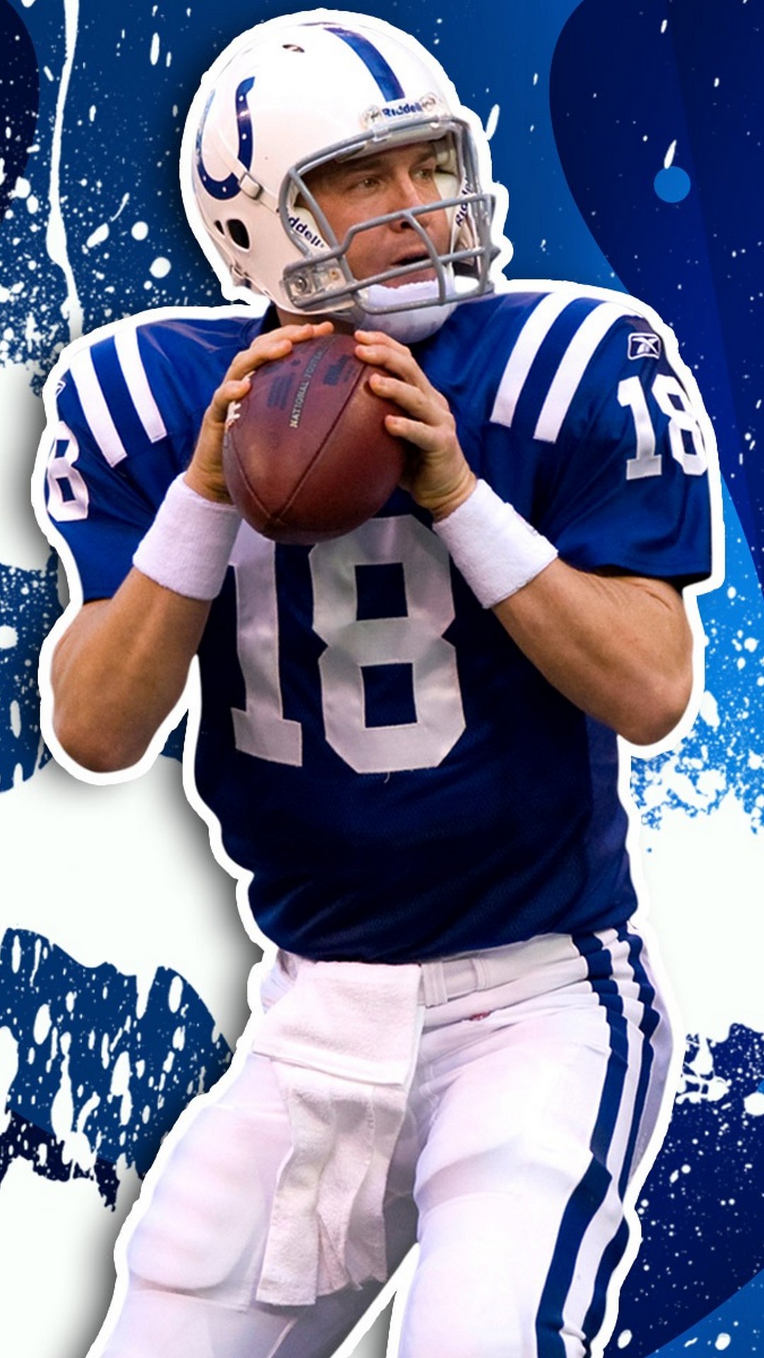 iPhone Wallpaper HD Peyton Manning Indianapolis Colts with high-resolution 1080x1920 pixel. You can use this wallpaper for your Mac or Windows Desktop Background, iPhone, Android or Tablet and another Smartphone device