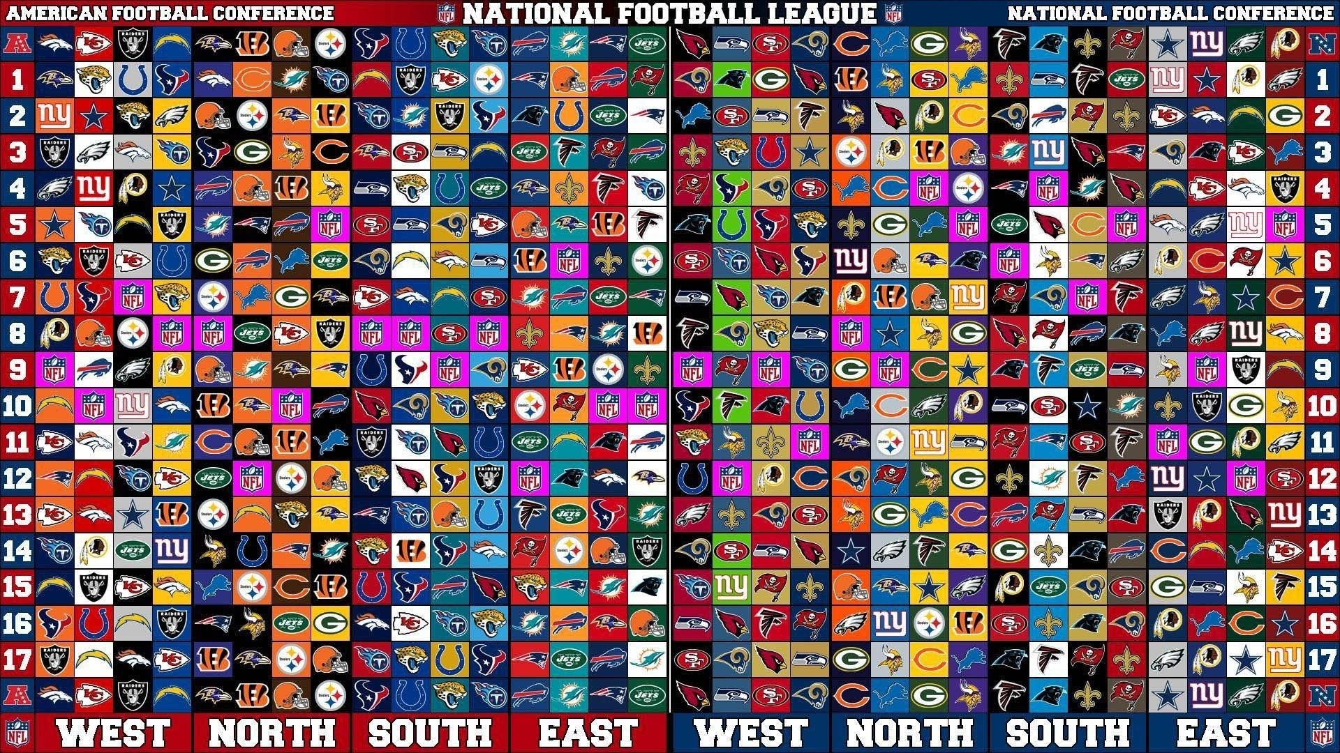 NFL Teams Wallpaper HD with high-resolution 1920x1080 pixel. You can use this wallpaper for your Mac or Windows Desktop Background, iPhone, Android or Tablet and another Smartphone device