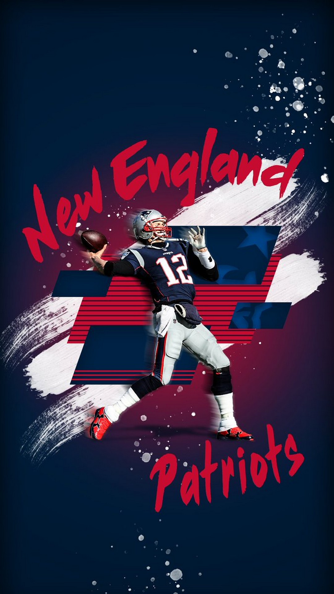 Tom Brady Patriots iPhone 7 Wallpaper With high-resolution 1080X1920 pixel. You can use this wallpaper for your Mac or Windows Desktop Background, iPhone, Android or Tablet and another Smartphone device