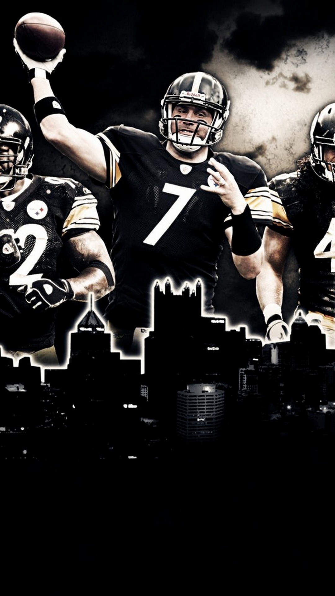 iPhone Wallpaper HD Pittsburgh Steelers With high-resolution 1080X1920 pixel. You can use this wallpaper for your Mac or Windows Desktop Background, iPhone, Android or Tablet and another Smartphone device