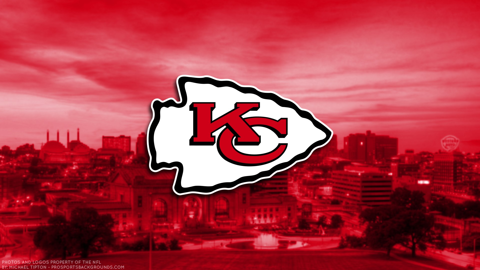 Kansas City Chiefs NFL Wallpaper HD with high-resolution 1920x1080 pixel. You can use this wallpaper for your Mac or Windows Desktop Background, iPhone, Android or Tablet and another Smartphone device