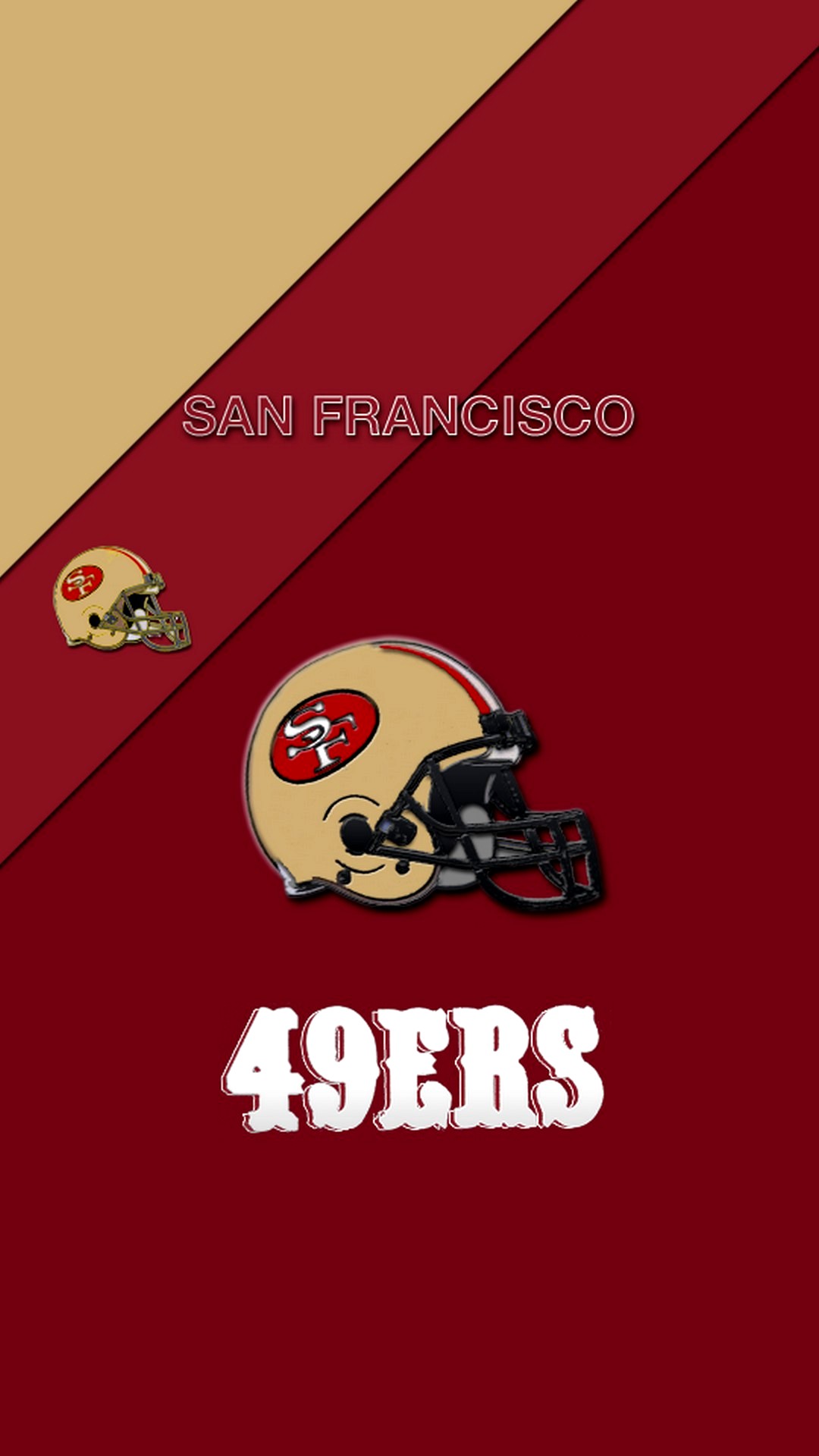 49ers iPhone Wallpapers With high-resolution 1080X1920 pixel. You can use this wallpaper for your Mac or Windows Desktop Background, iPhone, Android or Tablet and another Smartphone device