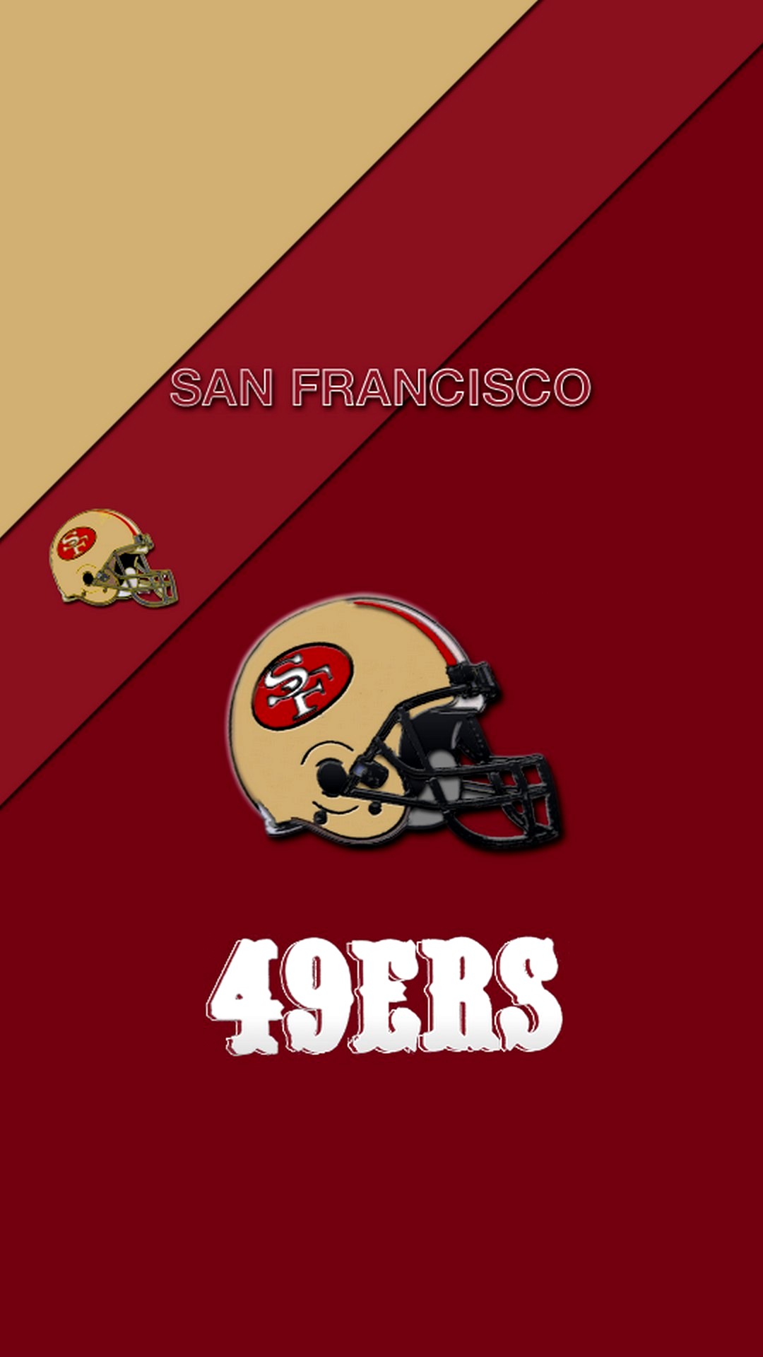 49ers iPhone Wallpapers with high-resolution 1080x1920 pixel. You can use this wallpaper for your Mac or Windows Desktop Background, iPhone, Android or Tablet and another Smartphone device