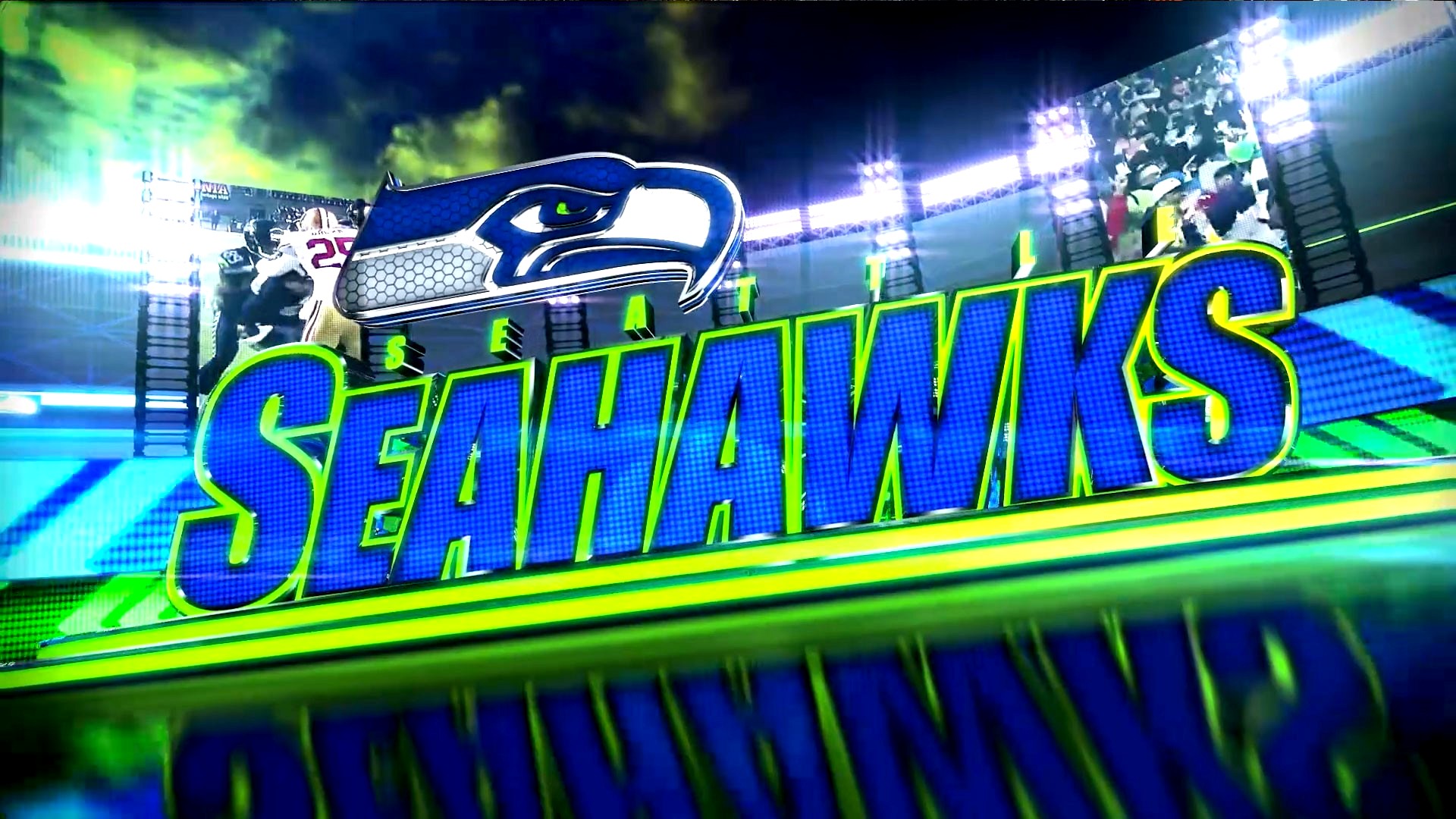 Seattle Seahawks Logo Desktop Wallpapers with high-resolution 1920x1080 pixel. You can use this wallpaper for your Mac or Windows Desktop Background, iPhone, Android or Tablet and another Smartphone device