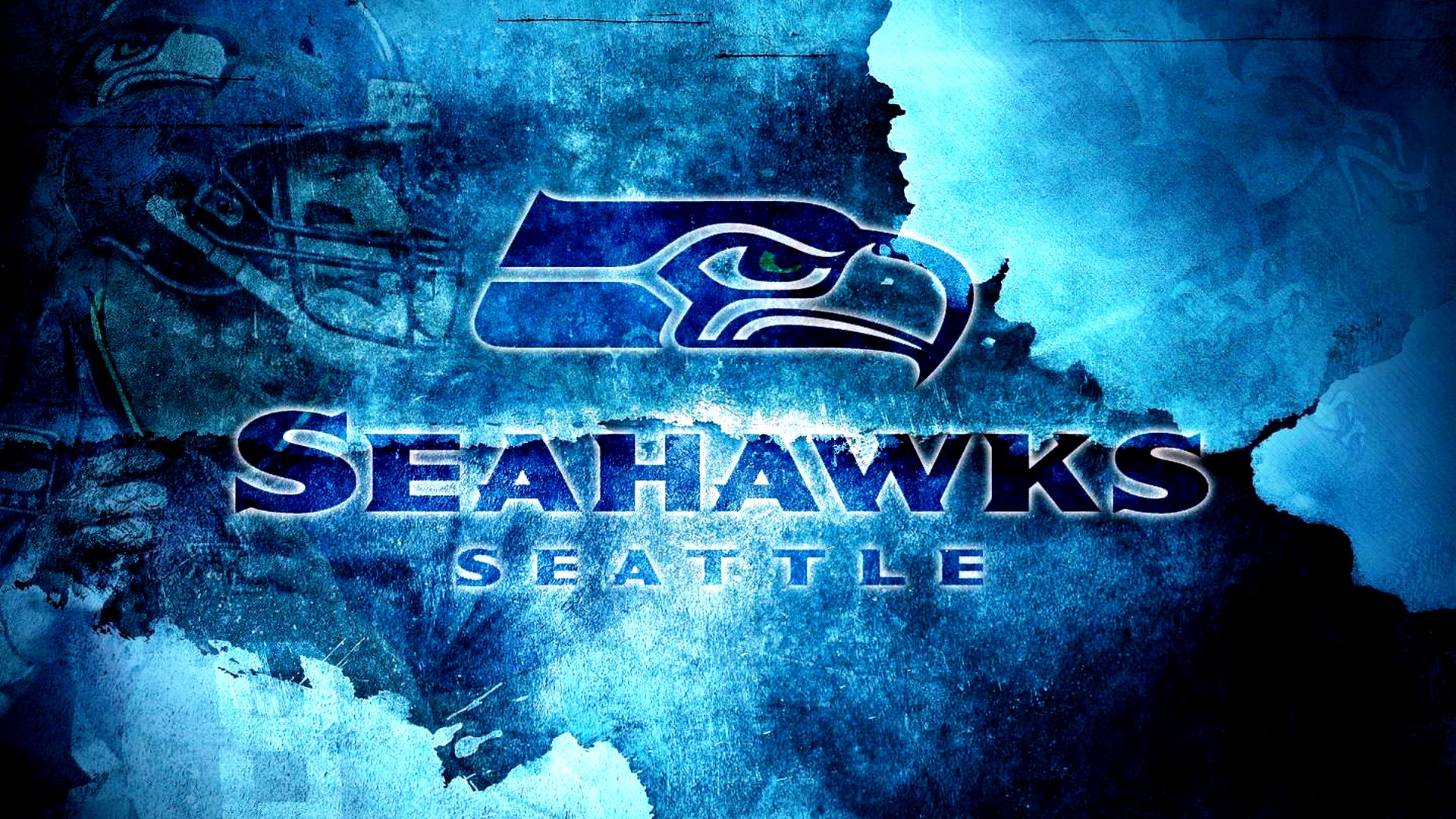 Seattle Seahawks Logo For Desktop Wallpaper With high-resolution 1920X1080 pixel. You can use this wallpaper for your Mac or Windows Desktop Background, iPhone, Android or Tablet and another Smartphone device